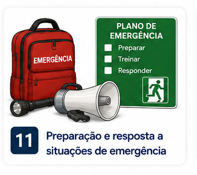 Preparação e resposta a situações de emergência