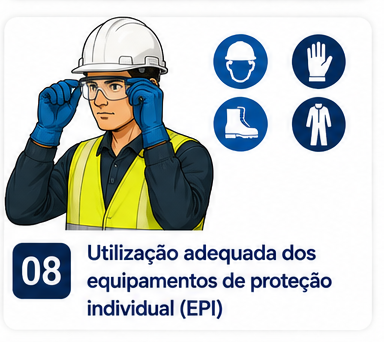 Seleção e utilização adequada dos equipamentos de proteção individual