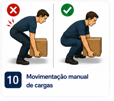 Movimentação manual de cargas