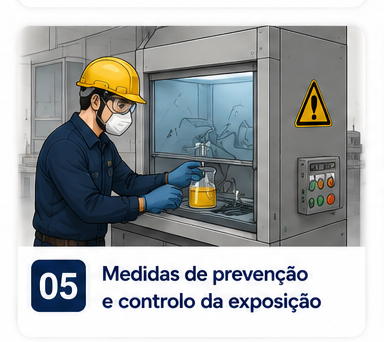 Medidas de prevenção e controlo da exposição