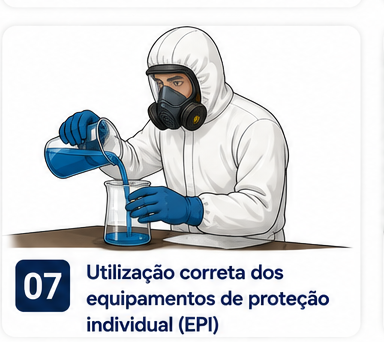 Utilização adequada dos equipamentos de proteção individual