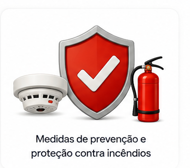Medidas de prevenção e proteção contra incêndios