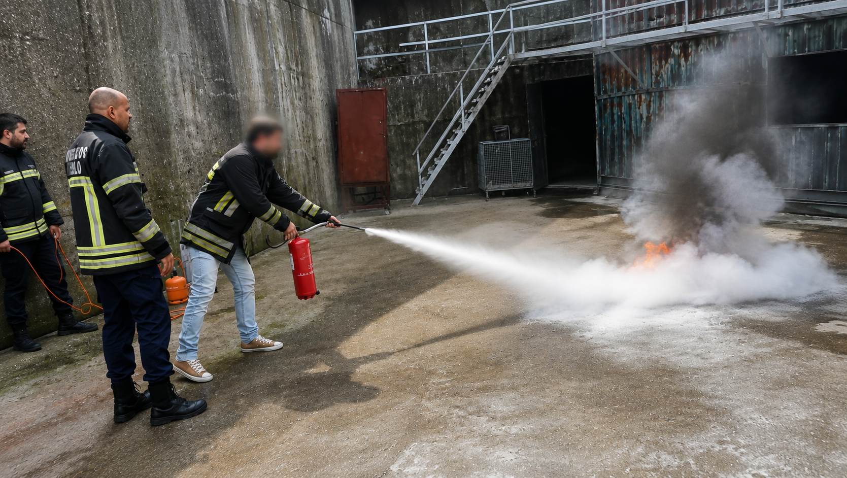 Formação prática de Segurança Contra Incêndios